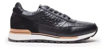 Comprar Fabián Arenas Tenis Casuales De Piel Para Hombre 6323 Negro