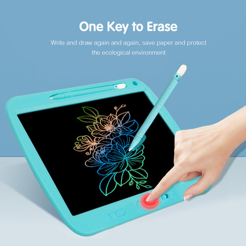 Tableta De Escritura Lcd Parcialmente Borrable De 9 Pulgadas