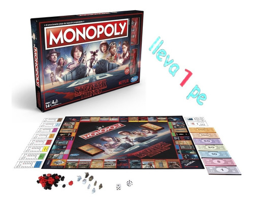 Monopolio Stranger Things - Hasbro Gaming - Monopoly Strange