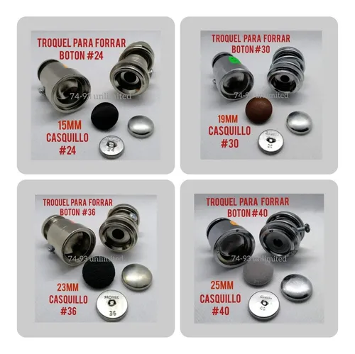 comprar Troquel Para Forrar Botones Con Casquillos - Por Escoger