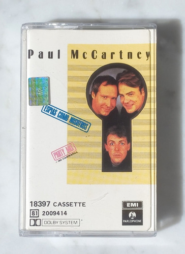 Paul Mccartney Cassette Impecable Estado Casete Ex Beatles