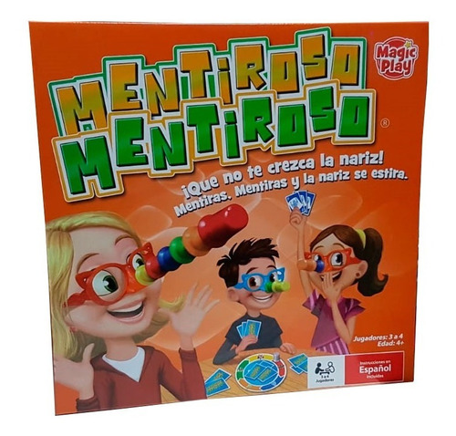 Juego De Mesa Mentiroso Mentiroso Ninos Ninas Vaj Mercado Libre