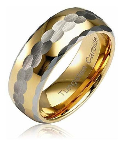 Anillo Tungsteno Grabado Personalizado 100s Joyería