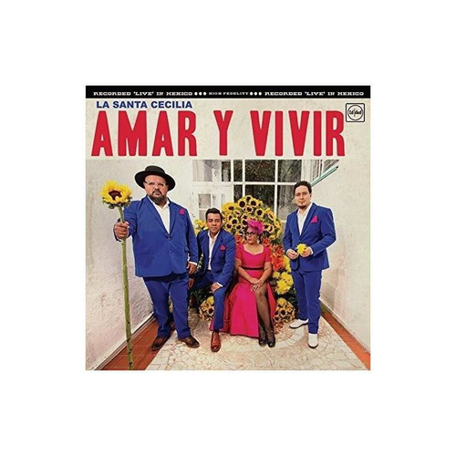 La Santa Cecilia Amar Y Vivir Recorded Live In Mexico Cd X 2