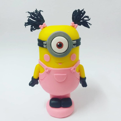 Adorno Minion Nena Grande Central De Mesa 