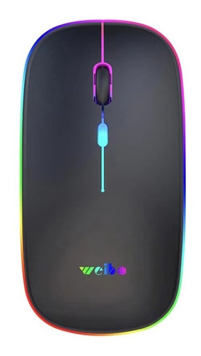 Mouse Inalámbrico 2.4g Silencioso Recargable Receptor