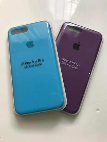 Silicone Case Para iPhone 7/8 Plus