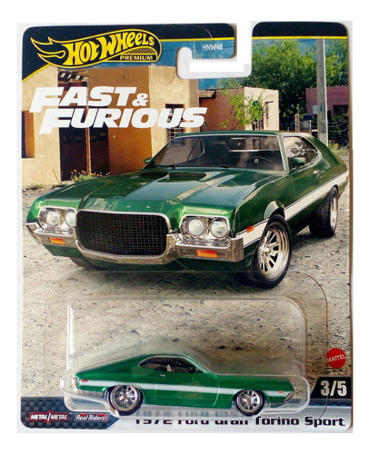 Hot Wheels 1972 Ford Gran Torino Sport Fast And Furious  