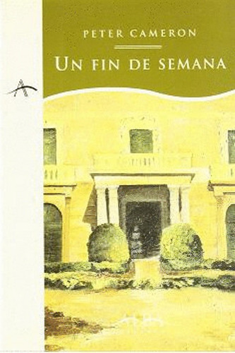Libro Original Un Fin De Semana - Cameron, Peter