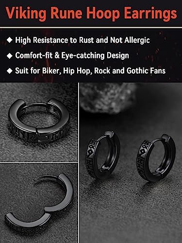 Pendientes De Aro Punk Para Hombre, Aros Para Las Orejas De