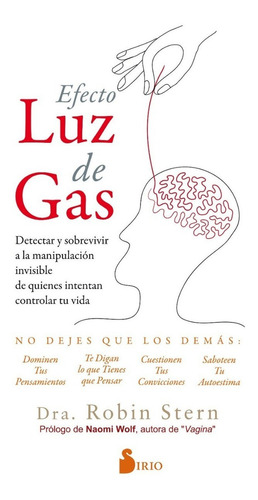 Efecto Luz De Gas - Dra Robin Stern - Sirio - Libro Nuevo