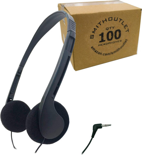 Smithoutlet Paquete De 100 Auriculares De Bajo Costo