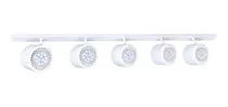 Comprar Aplique Barral Riel 1 Metro 5 Spots Ar111 Led 12w Completo Cabezales Tacho Móviles Luces Led Incluidas Gu10 220v
