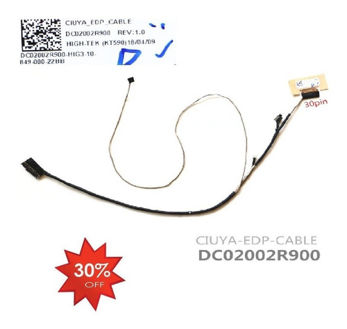 Cable Flex Lenovo Ideapad 5-1470 Yoga 520 520-14 Dc02002r900