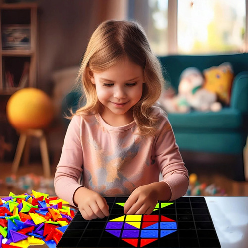 Jogo De Encaixe Quebra Cabeça Tangram Mesinha 150pç 54cartas Quantidade De Peças 150 Versão Do Personagem 54 Cartas