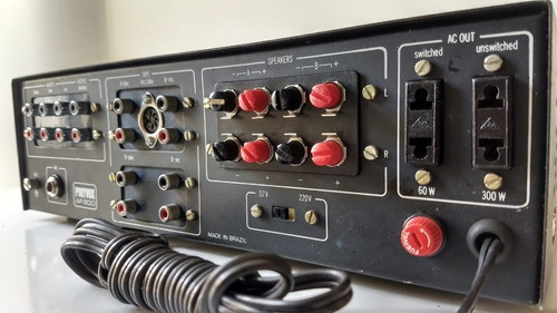 Amplificador Polyvox Ap-800 Funcionando Perfeitamente.