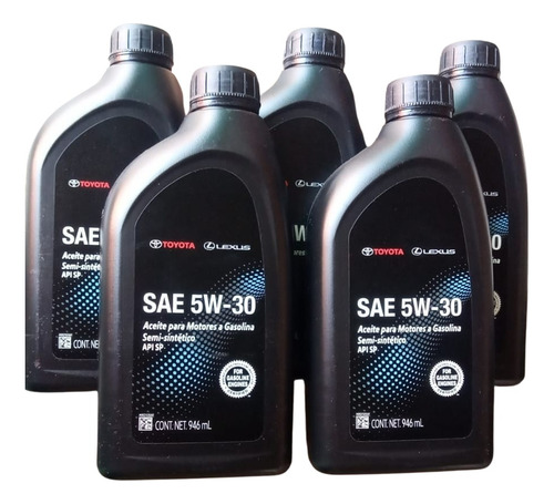 Aceite Motor Toyota Tacoma 2.7 Todos Semi-sintetico (5pz
