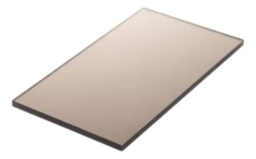 Policarbonato Compacto Bronce Plazit Polygal 3.05 X2.05 X6mm