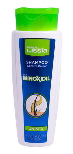 Shampoo Para La Caida Del Cabello Minoxidil Lissia