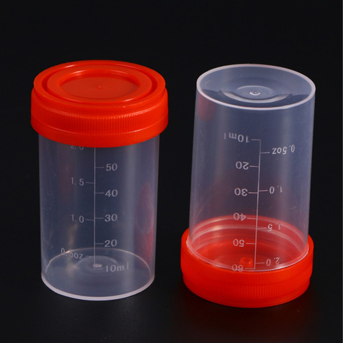 Frasco Recolector Muestras De Orina Frascos Esteril 60 Ml