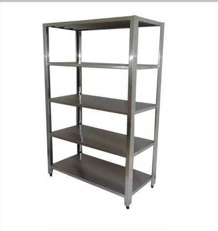 Imagem 9 de 9 de Prateleira Em Aço Inox 1150 X 320 X 1600mm 4 Planos Reforçad
