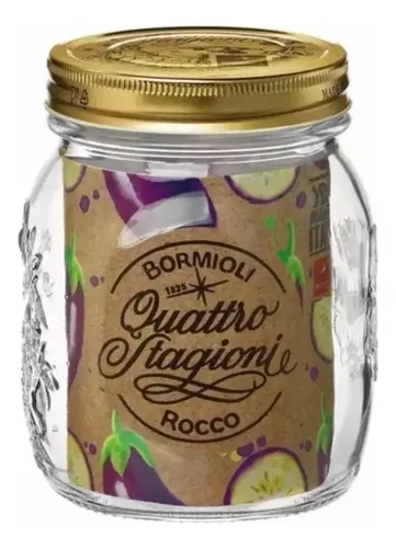 Bormioli Rocco Quattro Stagioni Vorratsgläser – 3x 500ml Mit Schraubdeckel, Spülmaschinenfest