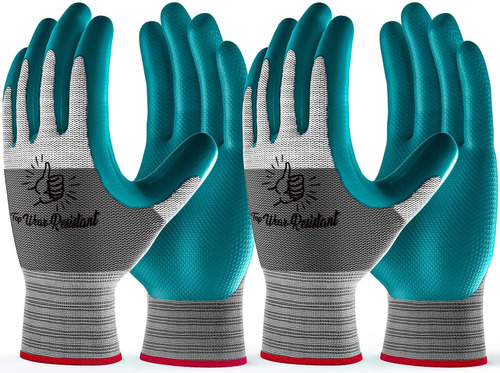 Guantes De Jardinería Hombres Y Mujeres, 6 Pares, Guan...