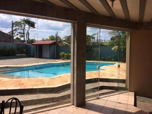 Imagem 6 de 14 de Casa De Alto Padrão 6 Dormitórios, Piscina, Em Itanhaém