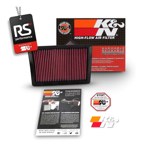 Filtro Ar Esportivo K&n Bmw S1000r Naked S1000rr Hp4 / Xr