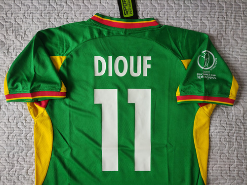 Camiseta Retro Seleccion De Senegal 2002