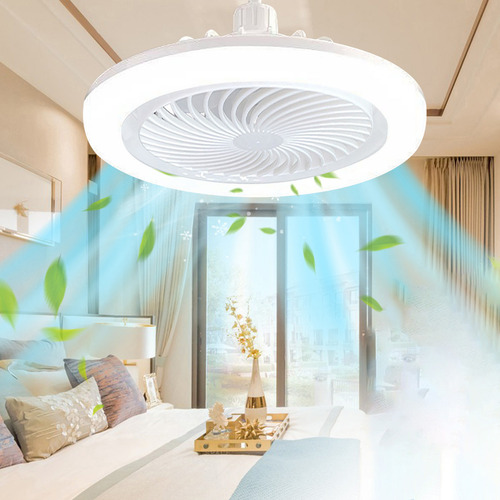 L Ventilador De Teto N E27 Com Luzes Fechadas, Ventila Light