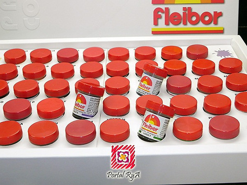 Imagen 4 de 8 de Colorantes Comestibles En Pasta Fleibor X 46 Premium Collec.