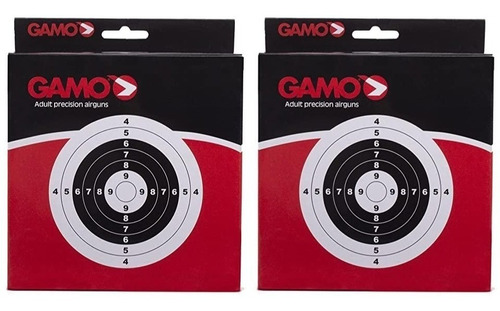 2pack Dianas De Cartón Gamo Para Tiro Al Blanco 100 Piezas