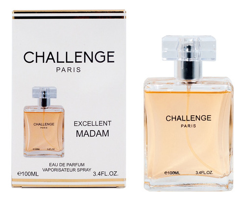 Perfume Ebc Mujer Challenge Paris Excellent Madam 100ml