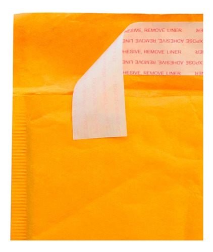 10 Sobres Burbuja Para Marca Fortec 21.59x30.48 Carta Color Amarillo Liso