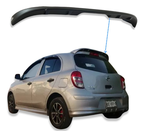 Aleron Spoiler Cajuela Nissan March