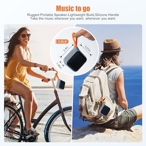 Altavoz Portátil Bluetooth Resistente Al Agua Con Sonido Pot