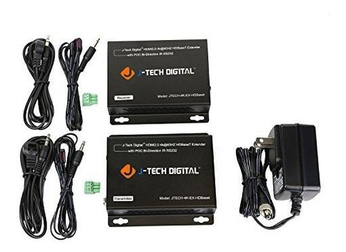 Jtech Digital Hdmi Extensor Sobre Tcpip Ethernetover Solo Ca