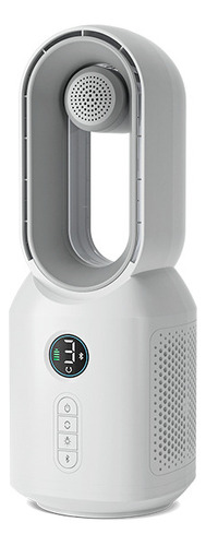 Ventilador De Cabeza Oscilante Con Bluetooth Y Sonido