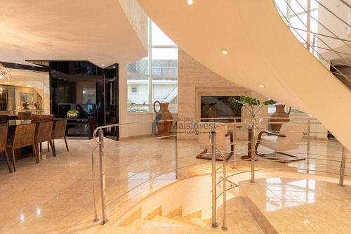 Casa Com 5 Dormitórios, Ampla Área Lazer, À Venda, 710 M² Por R$ 5.800.000 - Alphaville Graciosa - Pinhais/pr - Ca0125