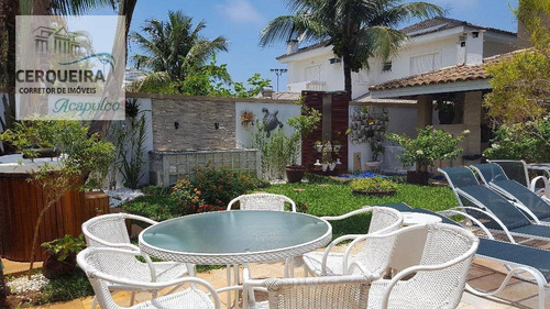 Casa Residencial À Venda, Acapulco, Guarujá. - Ca0478