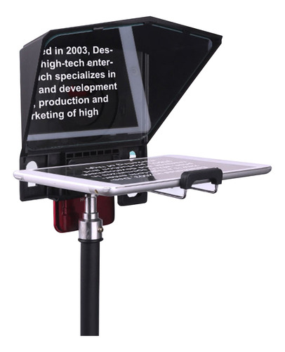 Teleprompter Prompter Con Grabación Y Teleprompter