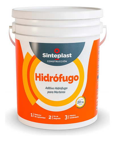 Hidrofugo Aditivo Sinteplast | 20kg