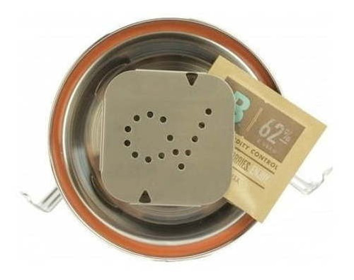 Imagen 3 de 7 de Cvault 8 Litros Contenedor Hermético Acero Inoxidable 500gr