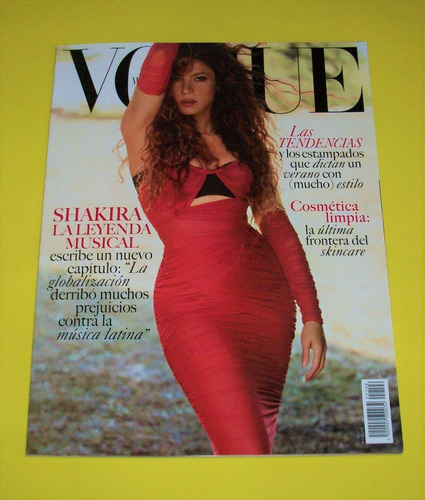 Shakira Revista Vogue Mexico Ana De La Reguerea 