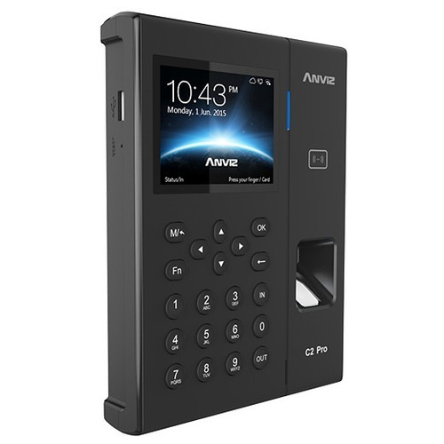 Control Horario Wifi Inalambrico Biometrico Anviz C2 Pro