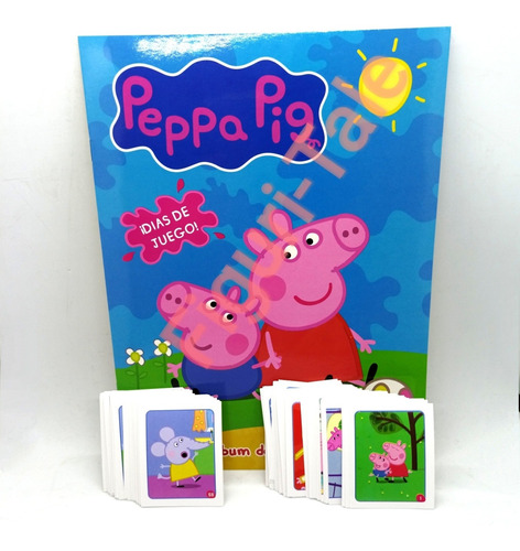 Álbum // Peppa Pig + 100 Figuritas Diferentes A Pegar!