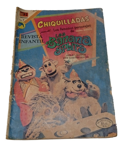 Dante42 Comics Antiguo Chiquilladas Los Banana Splits 1973 (Usado)