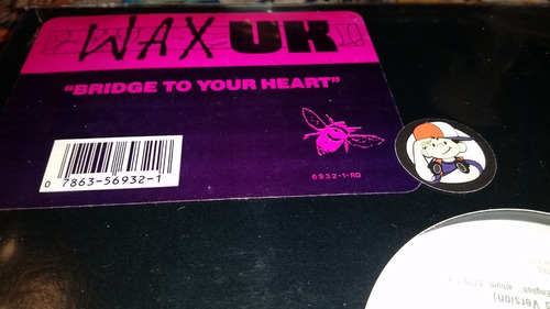 Wax Uk Bridge To Your Heart Usa Promo Excelente 1987 