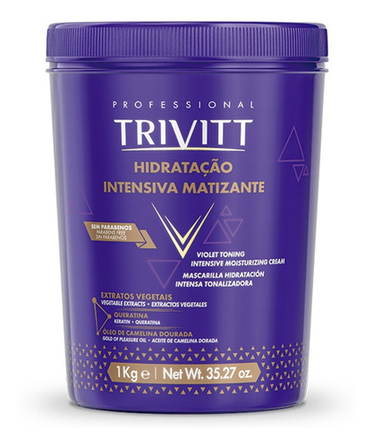 Hidratação Intensiva Matizante Itallian Trivitt - 1 Kg